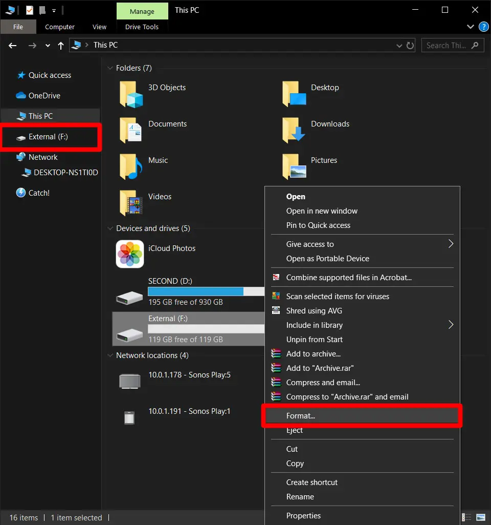 How To Format External Ssd Drive On Windows 10 - Drives Hero