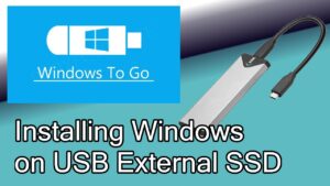 How to Install Windows on External Ssd