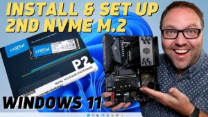 How to Install a Second Nvme M.2 Ssd