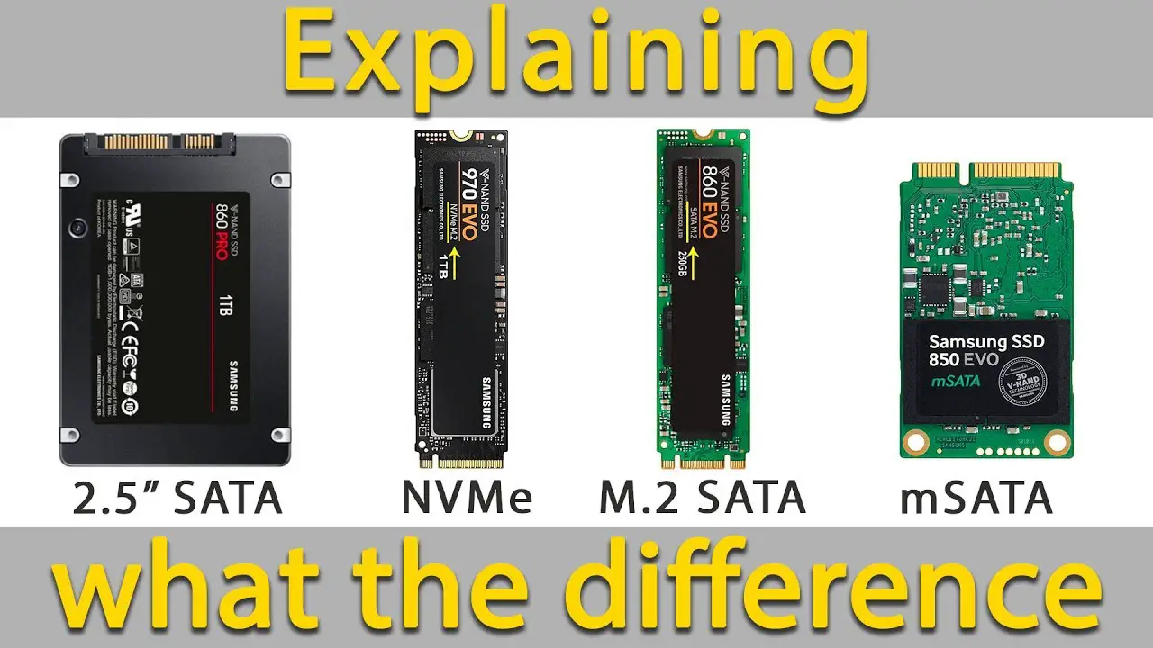 What Is The Difference Between Sata Ssd And Nvme Ssd