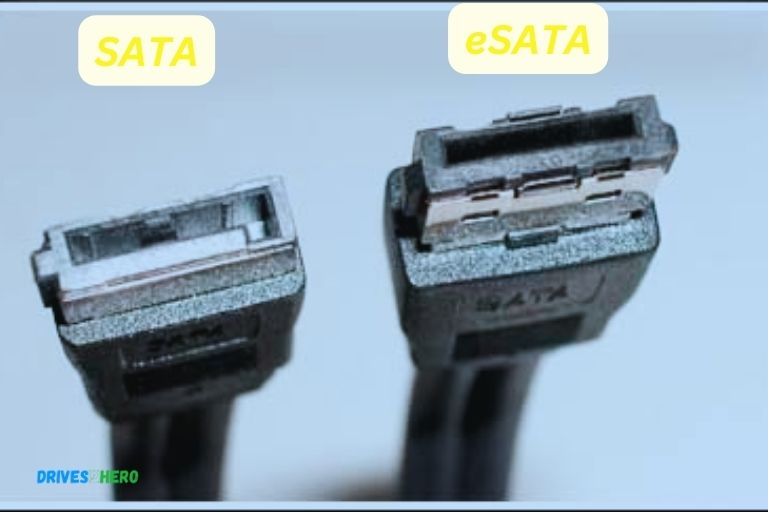 can you use a sata cable for esata