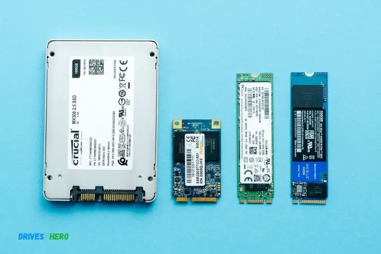 different types of internal ssd