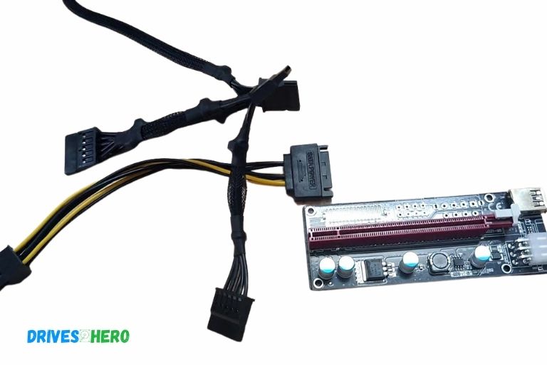 how many risers per sata cable