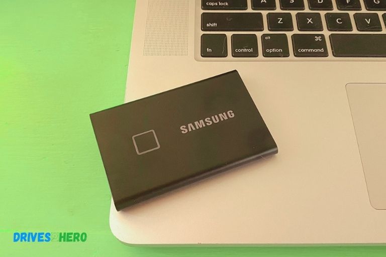 no samsung portable ssd is connected t7 mac big sur