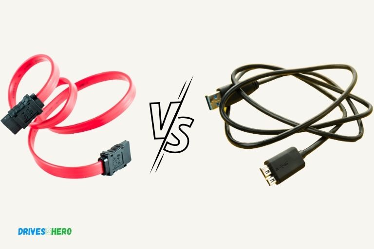 sata cable vs usb 3.0
