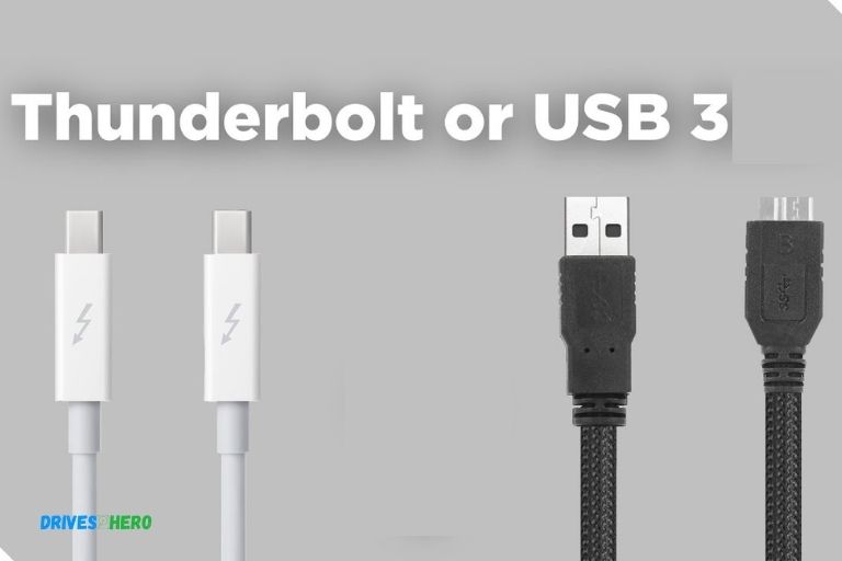 External Ssd Thunderbolt Vs Usb3