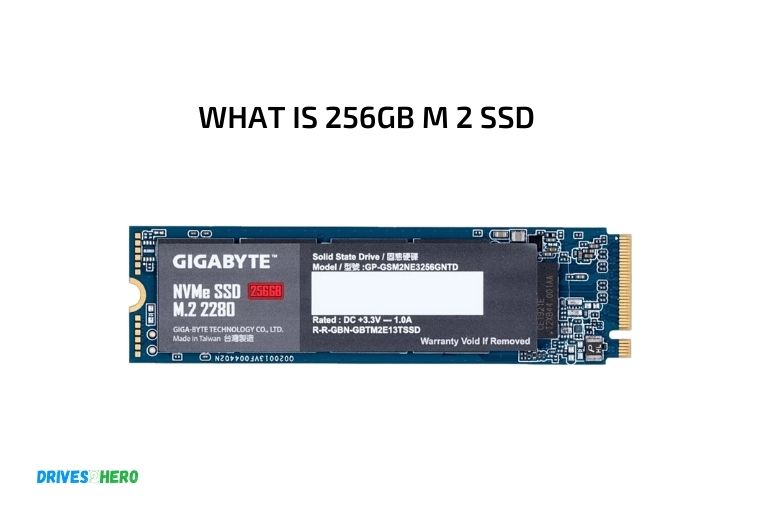 what is 256gb m 2 ssd