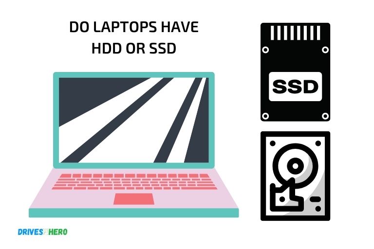 do laptops have hdd or ssd