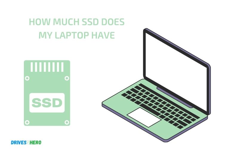 how much ssd does my laptop have