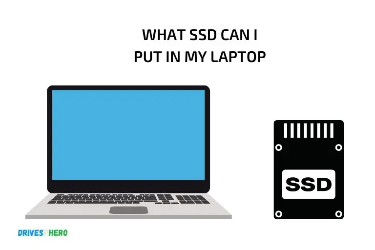 what ssd can i put in my laptop