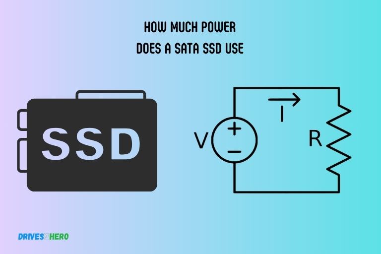 How Much Power Does a Sata Ssd Use