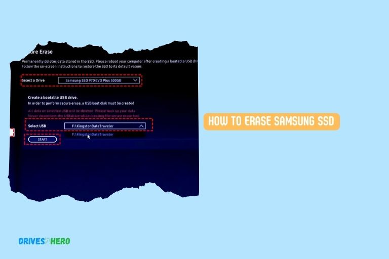How to Erase Samsung Ssd