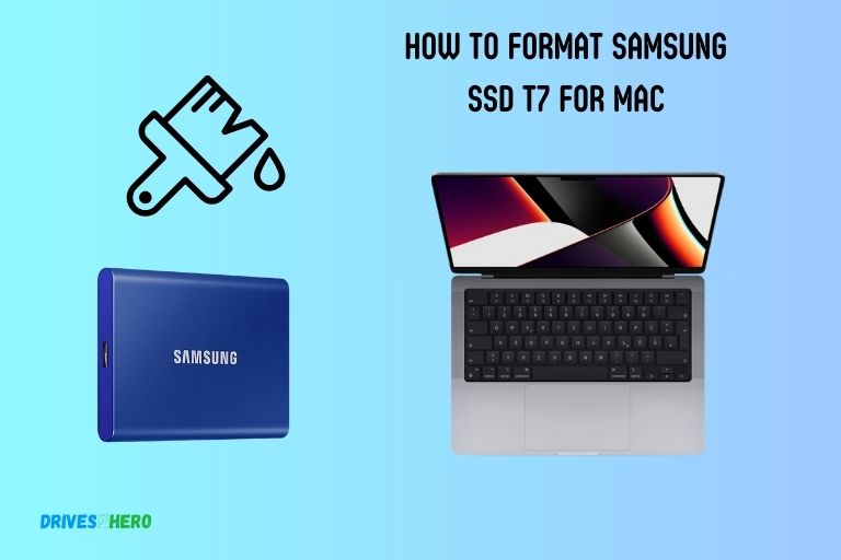 How to Format Samsung Ssd T7 for Mac
