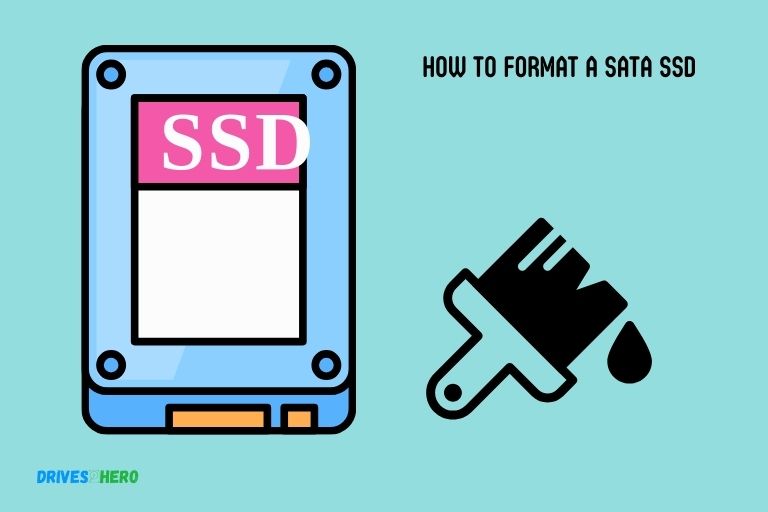 How to Format a Sata Ssd