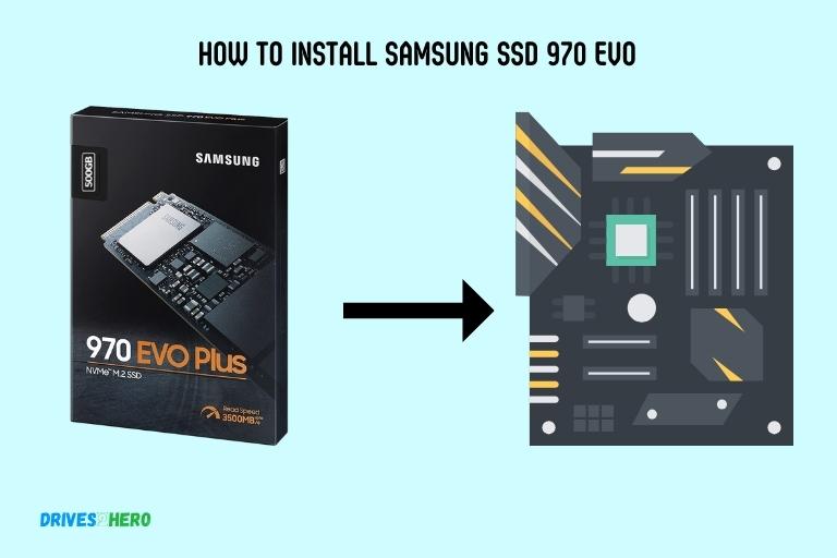 How to Install Samsung Ssd 970 Evo