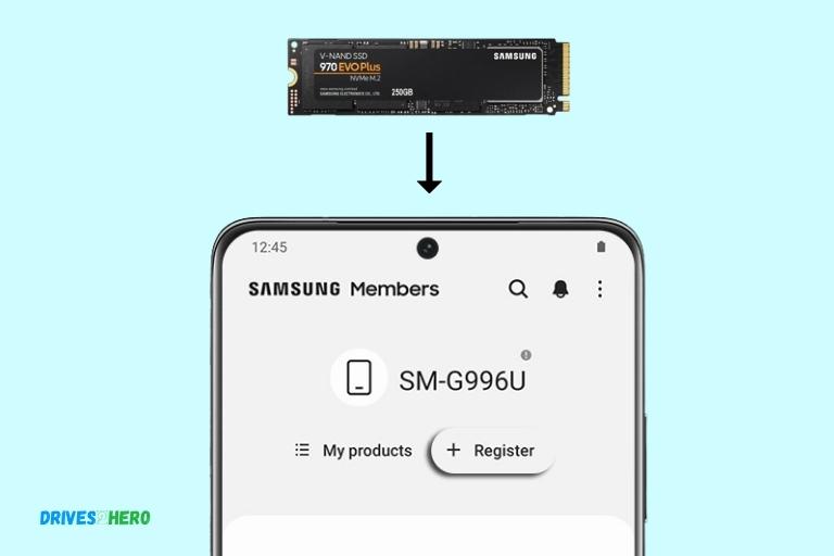 How to Register Samsung Ssd