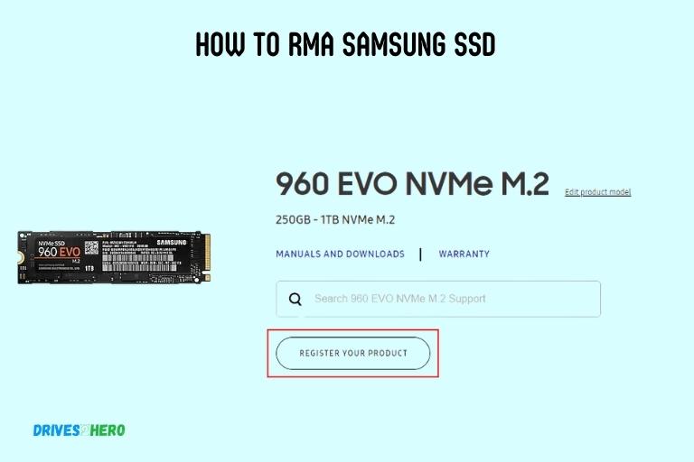 How to Rma Samsung Ssd