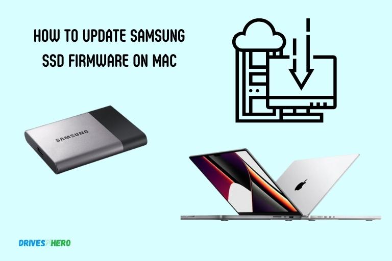 How to Update Samsung Ssd Firmware on Mac