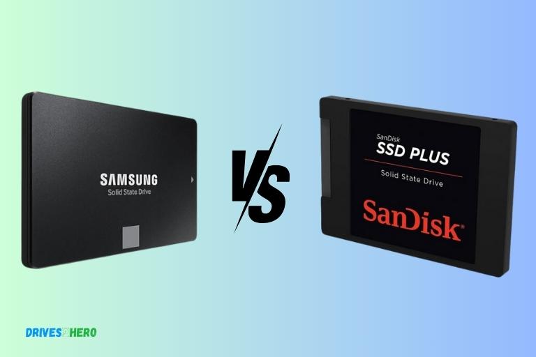 Samsung 870 Evo Vs Sandisk Ssd Plus
