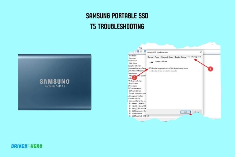 Samsung Portable Ssd T5 Troubleshooting