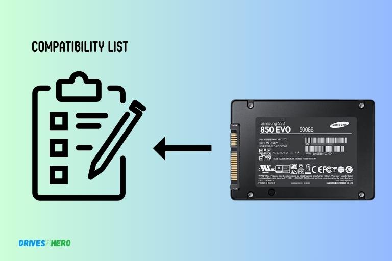 Samsung Ssd 850 Evo Compatibility List