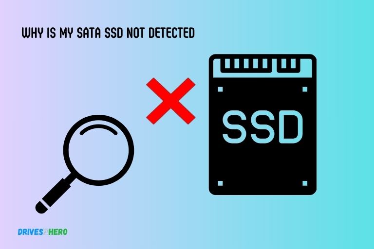 Why Is My Sata Ssd Not Detected