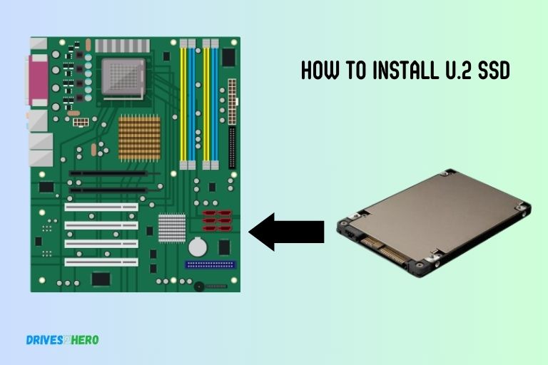 how to install u.2 ssd