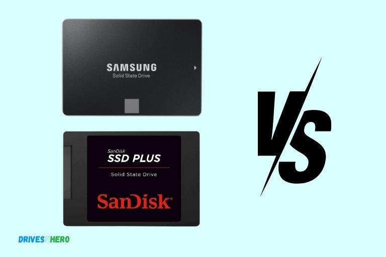 Samsung 850 Evo Vs Sandisk Ssd Plus