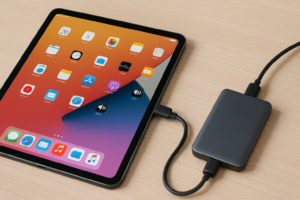 How To Use SSD As External Storage For iPad Pro