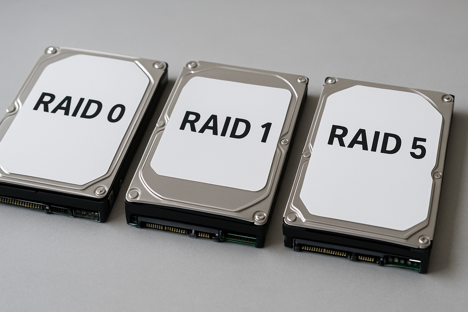 RAID 0 Vs RAID 1 Vs RAID 5: Which RAID Setup Should You Use?