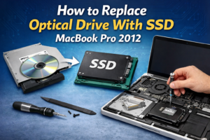 How to Replace Optical Drive With Ssd Macbook Pro 2012