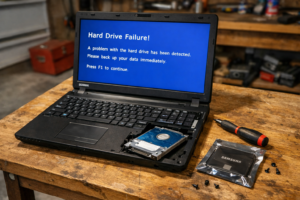 Toshiba Laptop Hdd Ssd is Failed