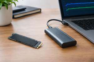 NVMe SSD Slower in an Enclosure