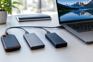 Thunderbolt 3 vs 4 vs 5 Storage Speed